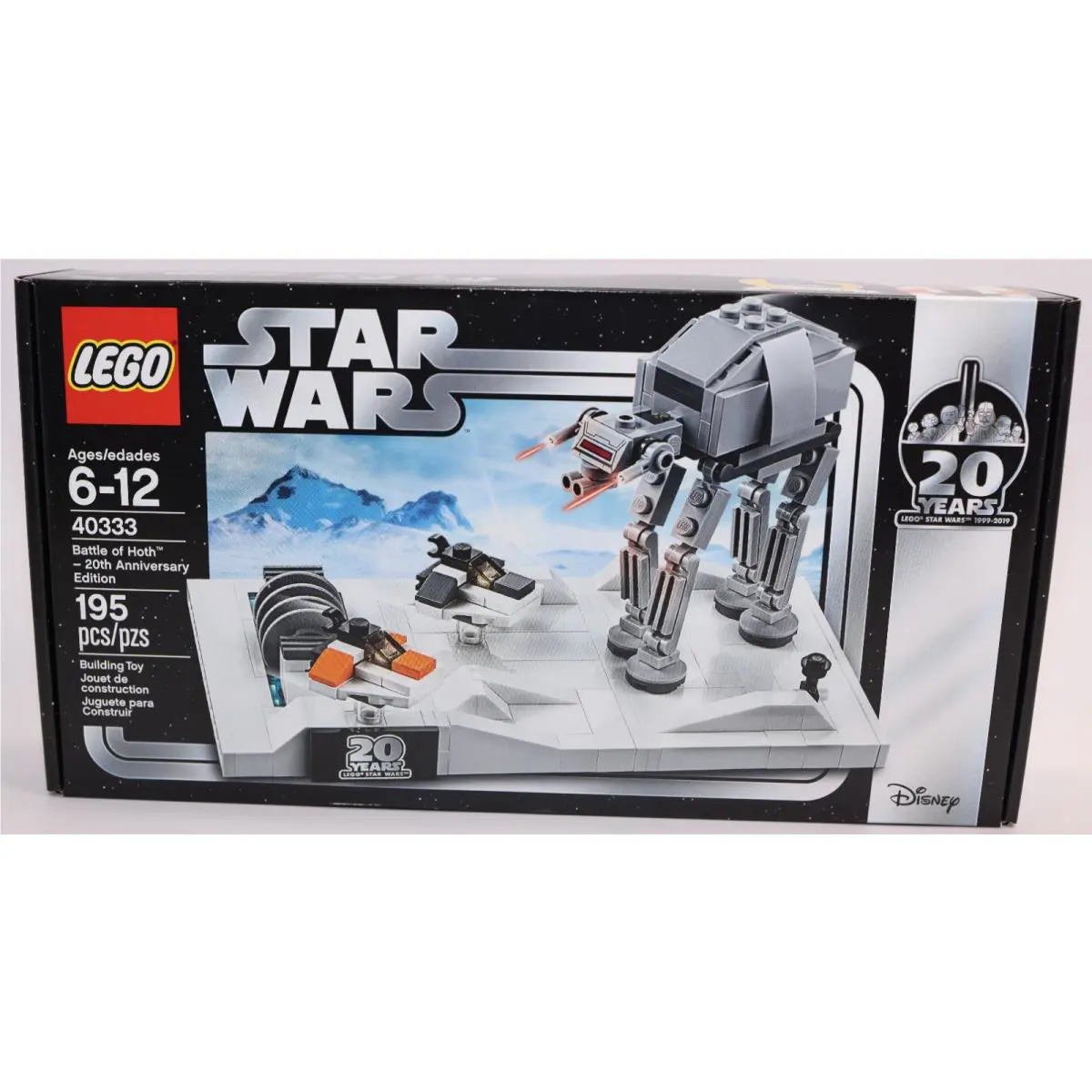 Lego Star Wars 40333 Battle of Hoth 20th Anniversary Edition Retired