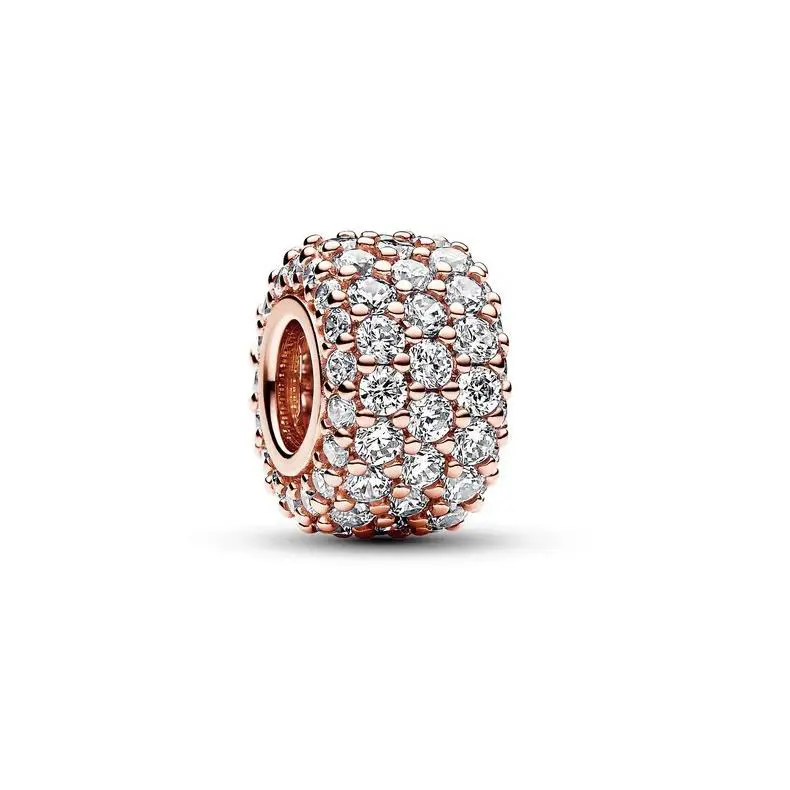 Pandora Sparkling Pave Triple-row Charm 782820C01