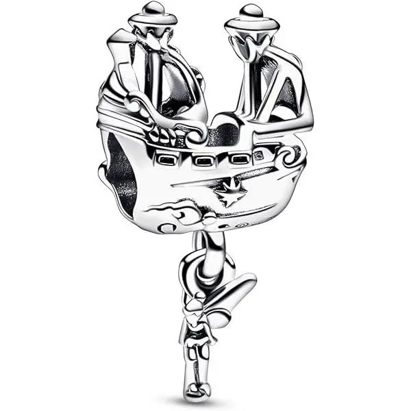 Disney Tinker Bell Captain Hooks Pirate Ship Charm 792521C00 by Pandora