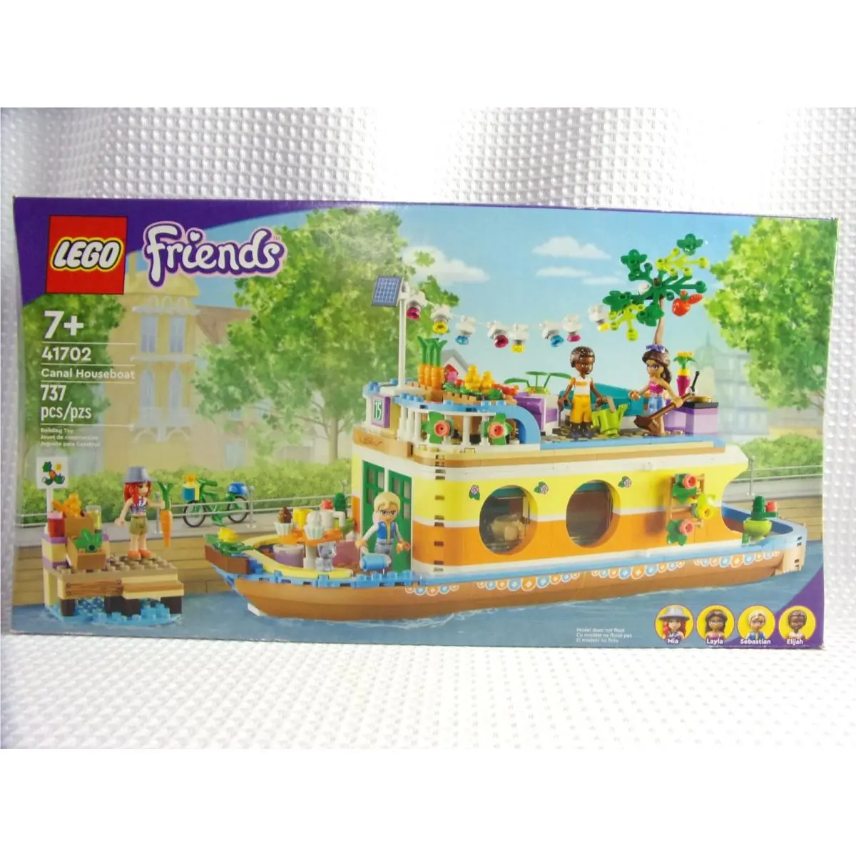 Lego Friends 41702: Canal Houseboat 737 Pcs Building Toy