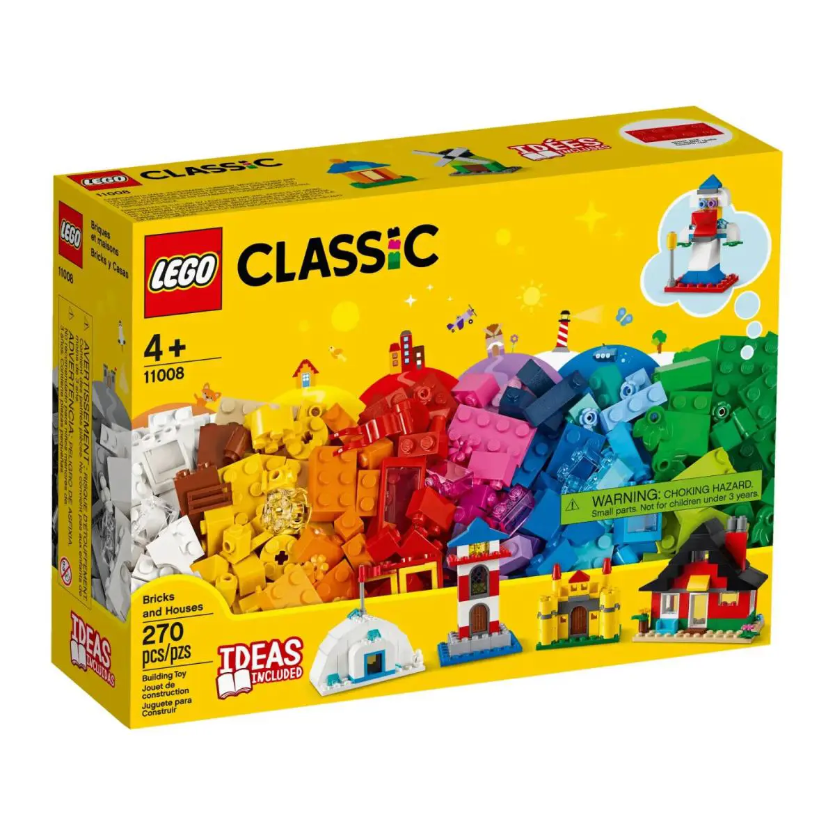 Lego Bricks and Houses 11008 Classic Minifigure Building Set
