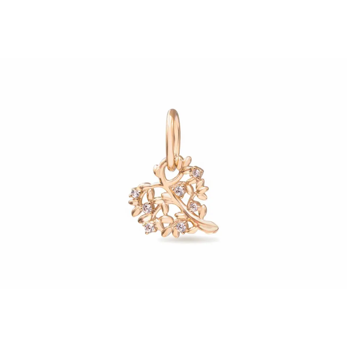 Pandora Sparkling Heart Family Tree Dangle Charm 752604C01