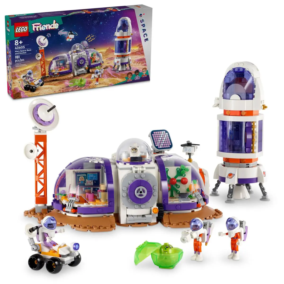 Lego Friends: Mars Space Base and Rocket 42605