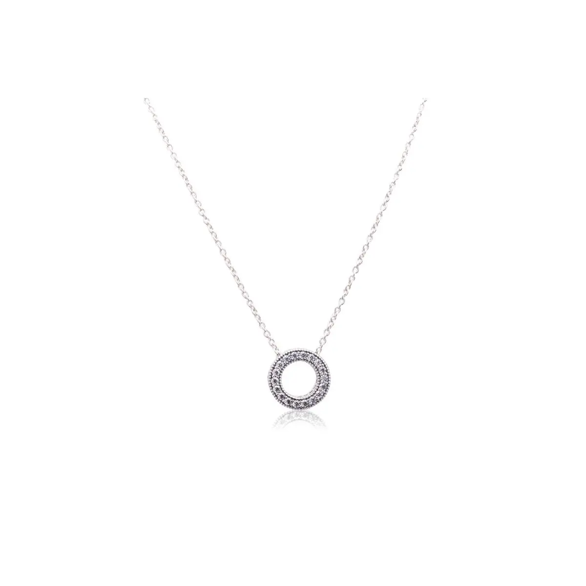 Pandora Hearts of Pandora Necklace - 397436CZ-45