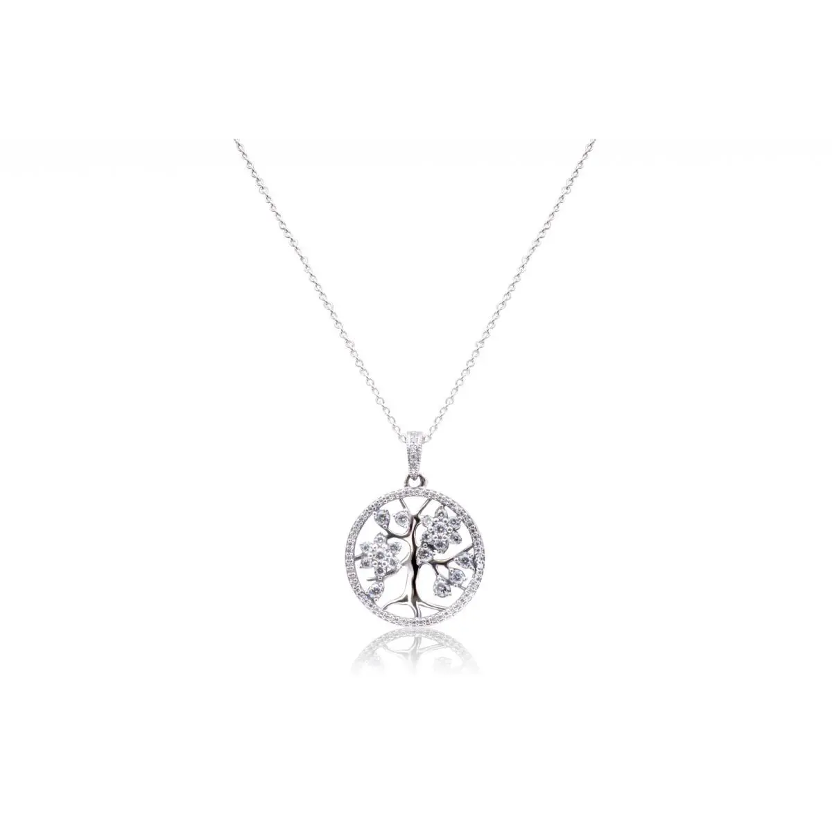 Pandora Family Tree Pendant - 390384CZ-80