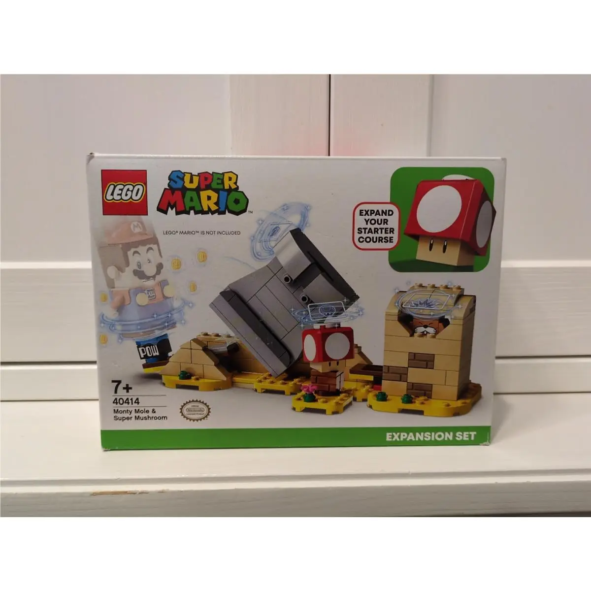 Lego Super Mario - 40414 Monty Mole Super Mushroom - Gwp