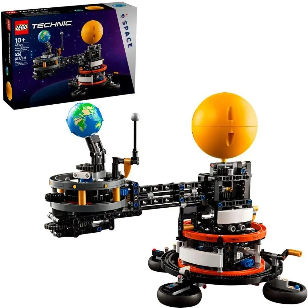 Lego 6470661 Technic Planet Earth and Moon in Orbit Space Toys Set 42179