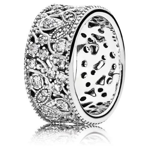 Pandora Shimmering Leaves Ring 190965CZ-52