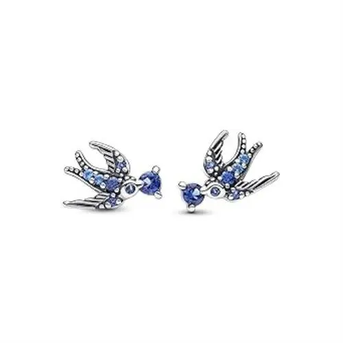 Pandora Sparkling Swallow Stud Earrings 292568C01