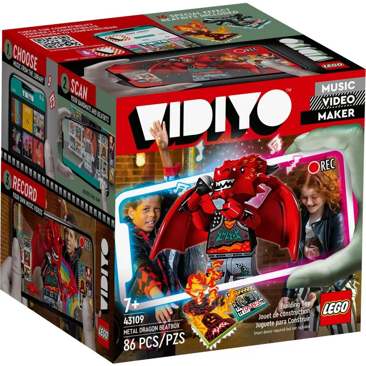 Lego Vidiyo: Metal Dragon Beatbox 43109 - Retired