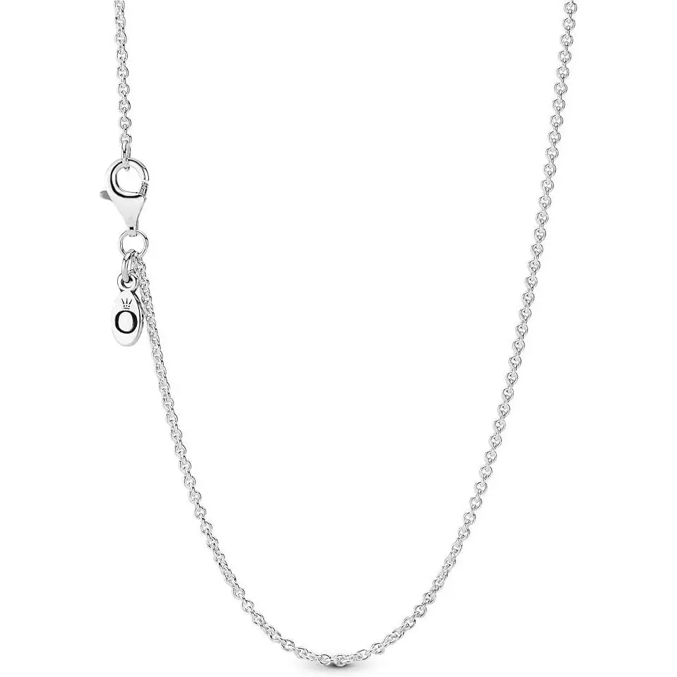 Pandora Silver Necklace Classic Women`s Jewelry Fashion Accessory Elegant Design