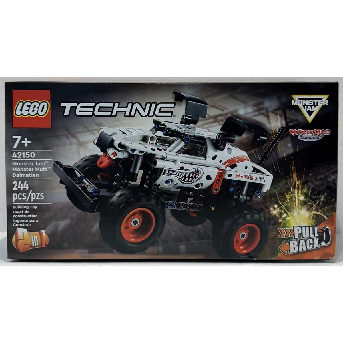 Lego 42150 Technic Monster Jam Monster Mutt Dalmatian Nisb Retired