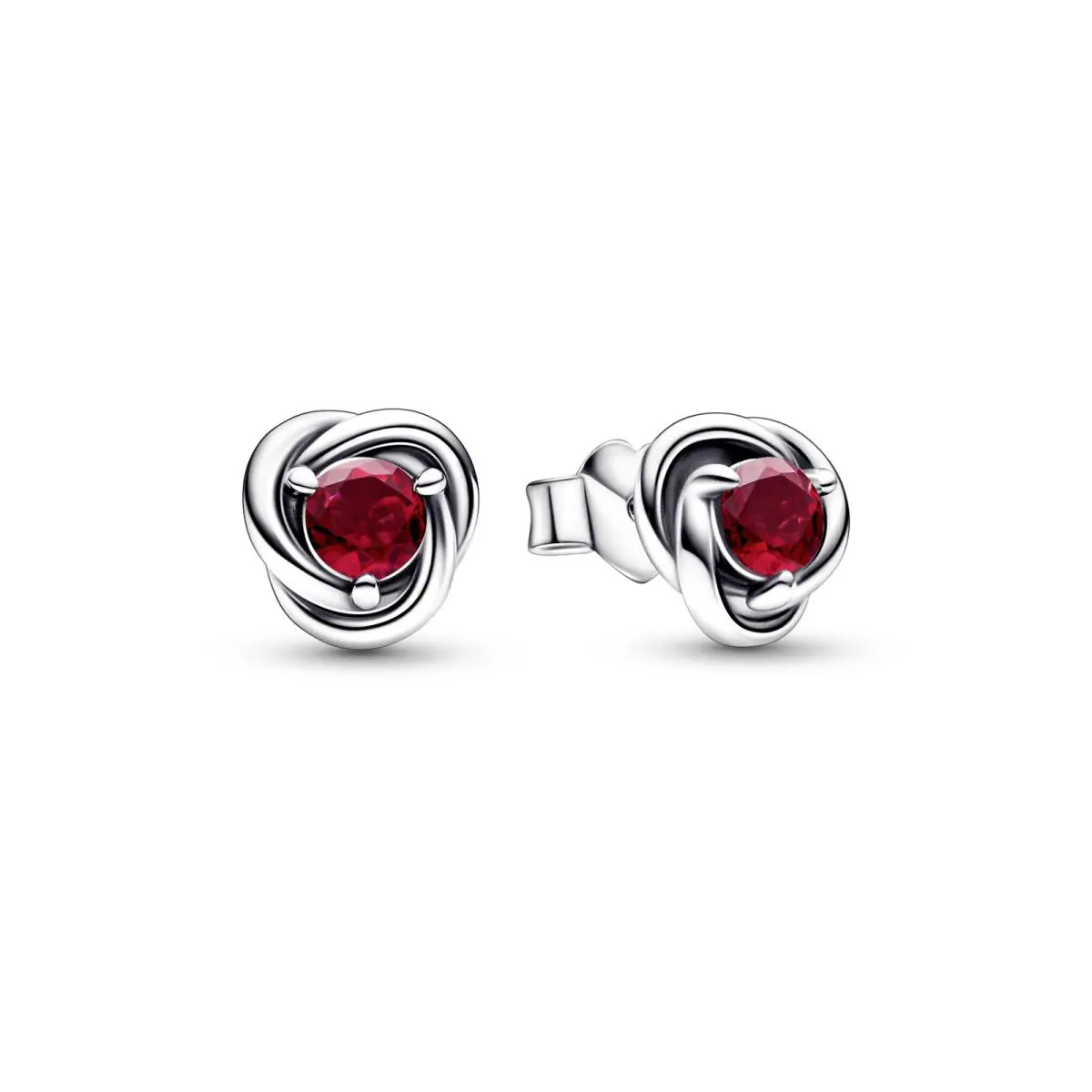 Pandora July Birthstone Eternity Circle Stud Earrings 292334C01