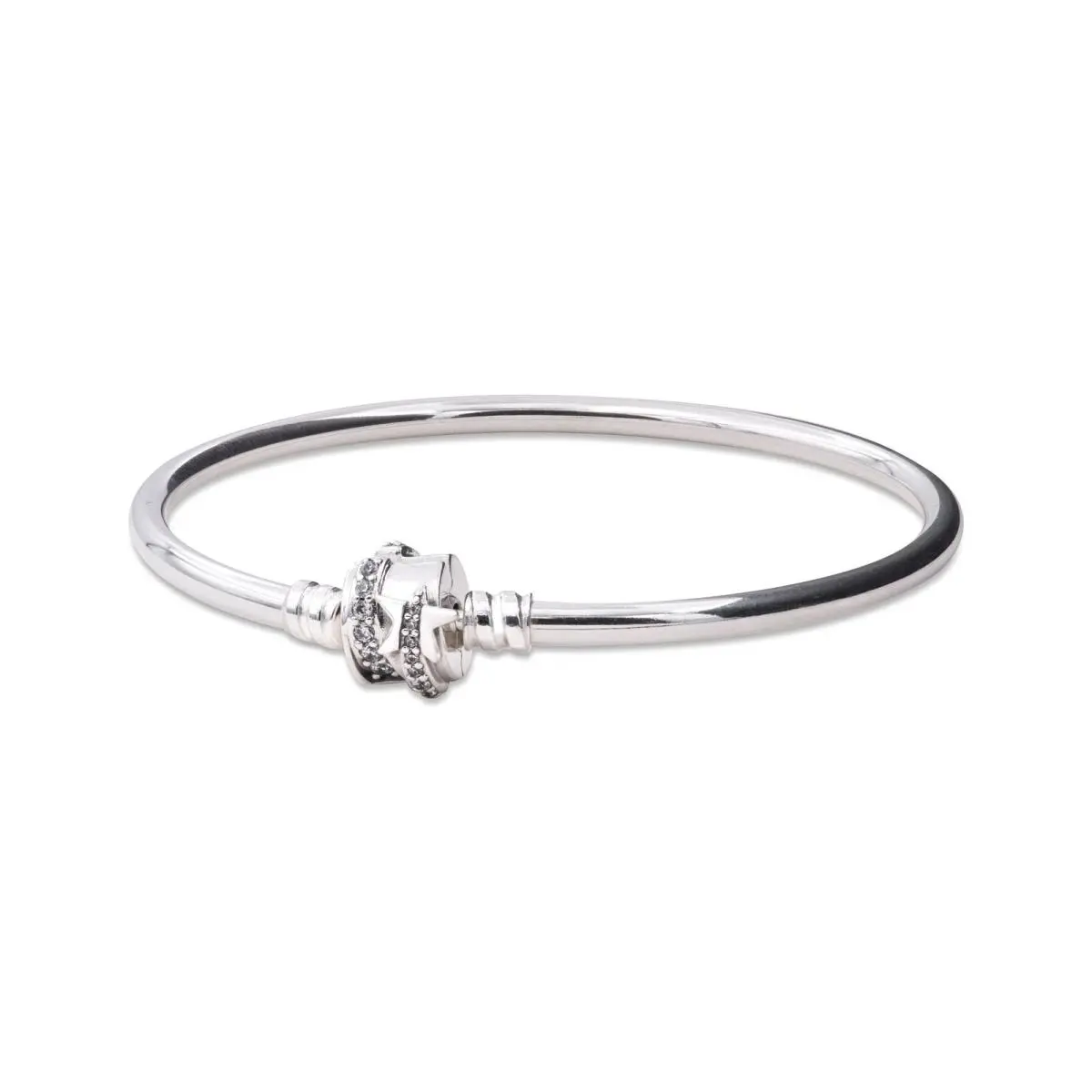 Moments Sparkling Shooting Star Clasp Bangle 592733C01-19 by Pandora