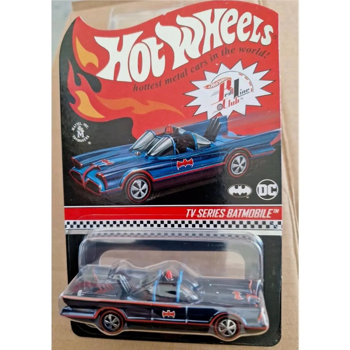 Hot Wheels Rlc Collectors 1966 TV Series Batmobile 1:64 Diecastvehicle
