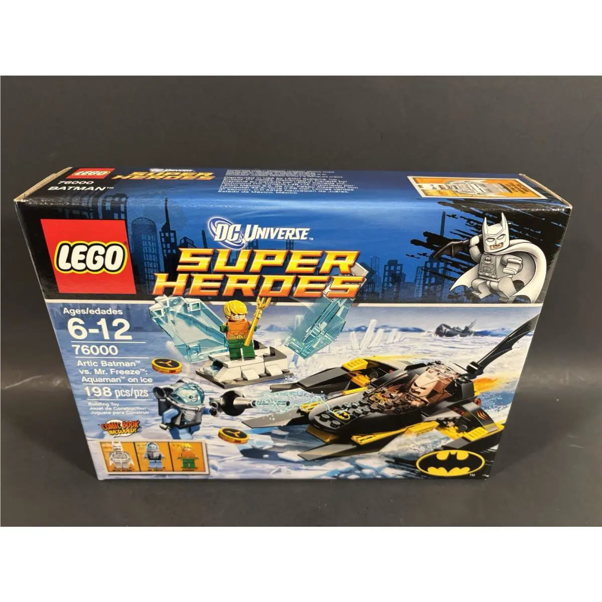 Lego Arctic Batman Vs. Mr. Freeze: Aquaman on Ice 76000 Super Heroes Set