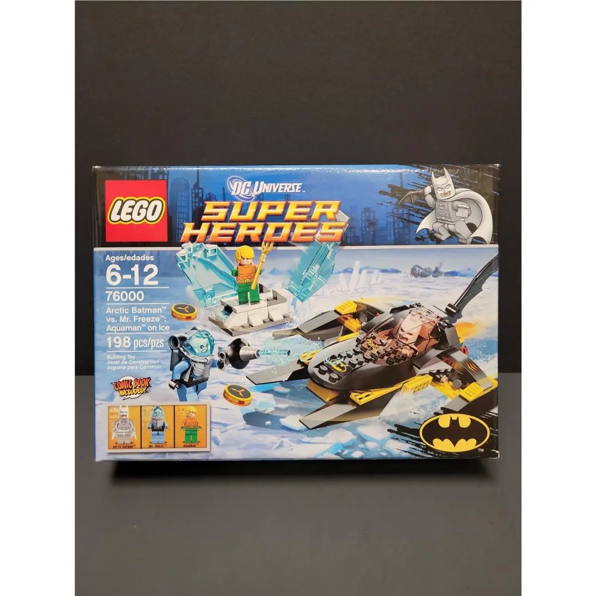 Lego 76000 DC Super Heroes Artic Batman vs Mr Freeze Aquaman on Ice
