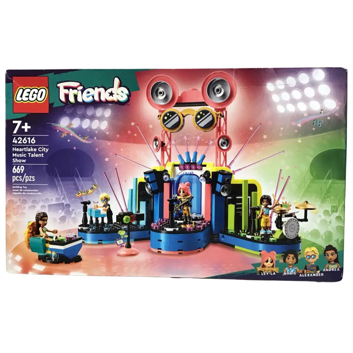 Lego Friends 42616 Heartlake City Music Talent Show Building Set