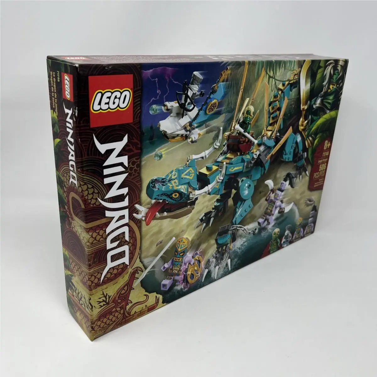 Lego Jungle Dragon Ninjago 71746 506 Pcs Retired