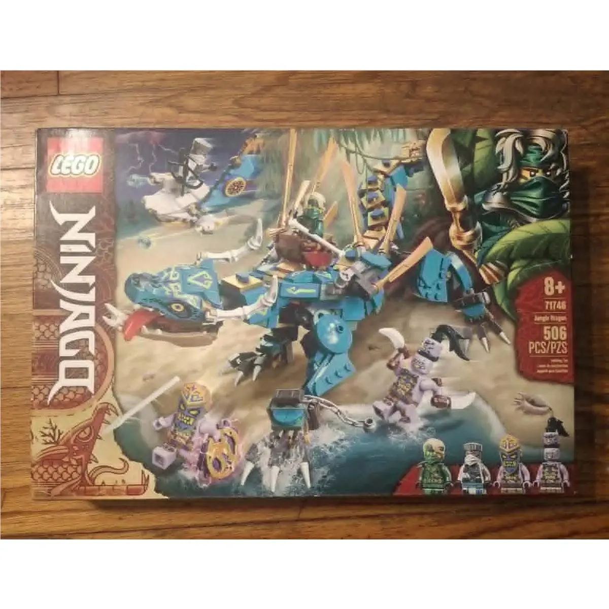 Lego Ninjago Jungle Dragon 71746 506 Pcs