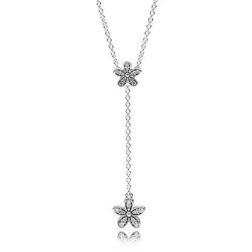 Pandora Dazzling Daisies Chain Necklace 590540CZ- 60 cm / 23.6