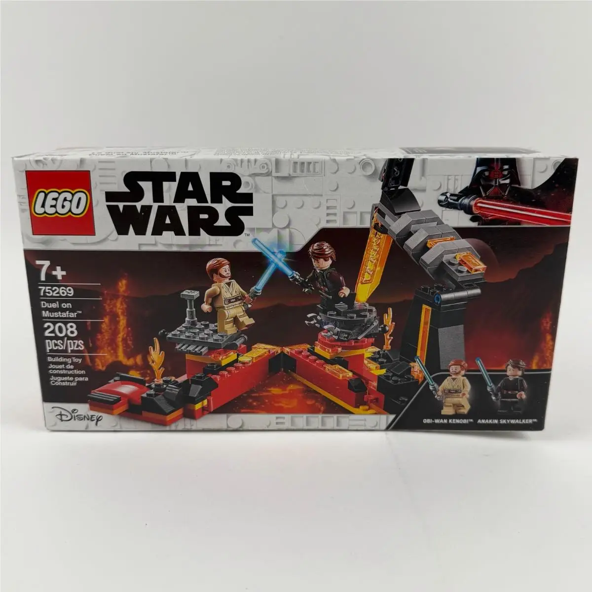 Lego Star Wars Duel on Mustafar 75269 Complete Set