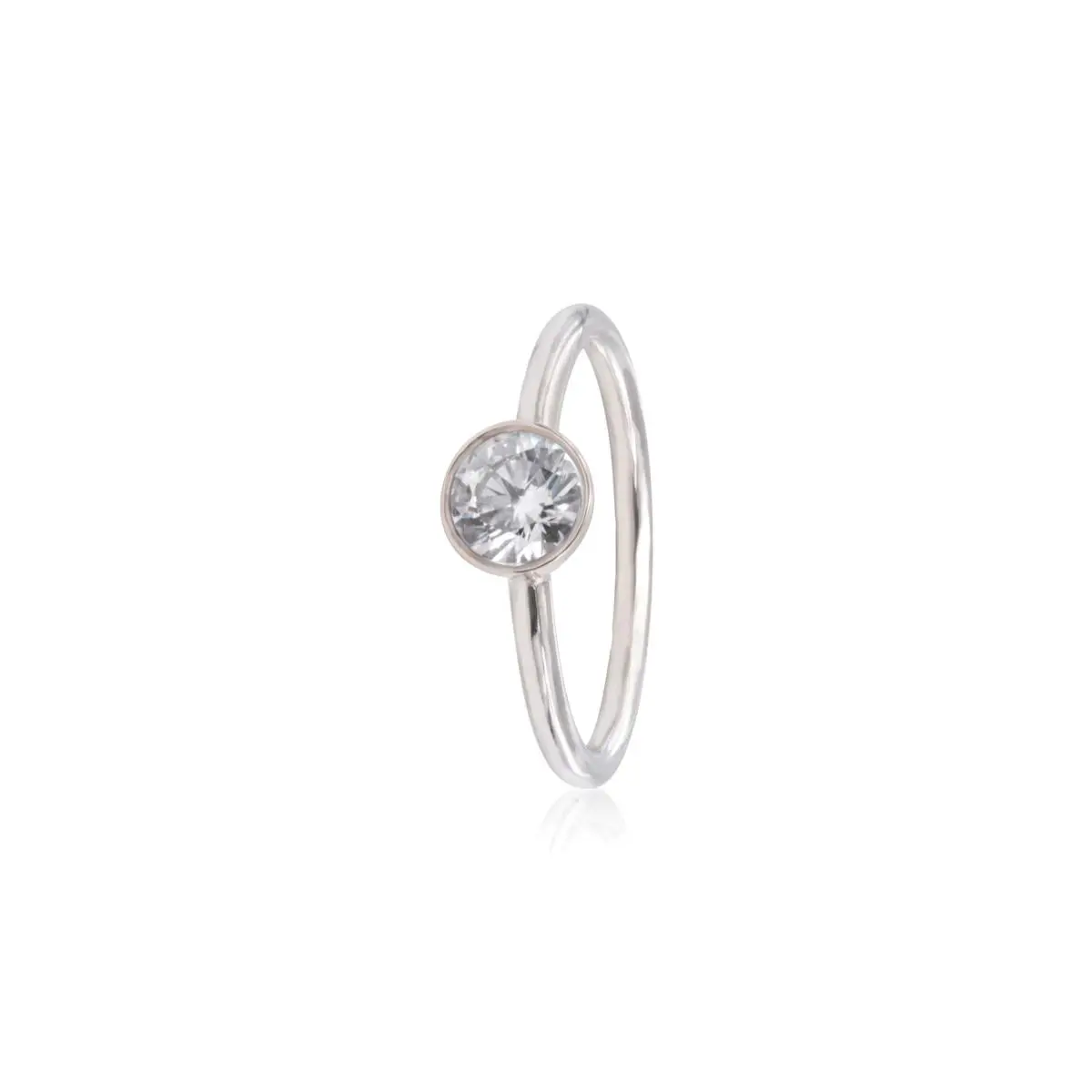 Pandora Petite Circle Ring 191043CZ-60