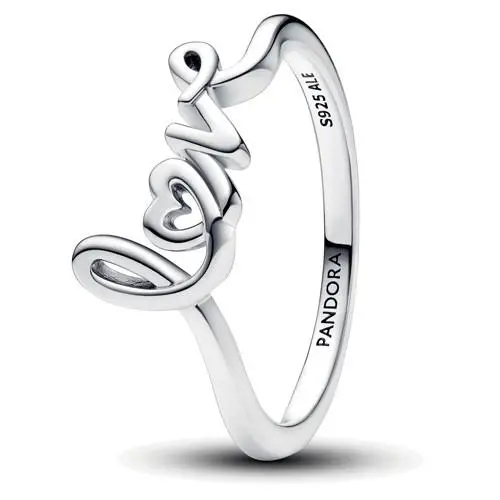Pandora Handwritten Love Ring 193058C00-56