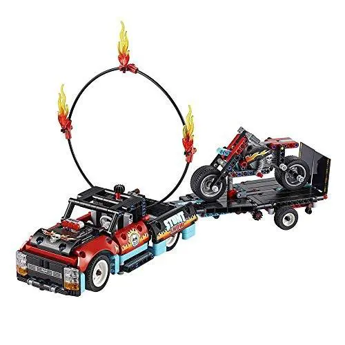 Lego Technic Stunt Show Truck Bike 42106