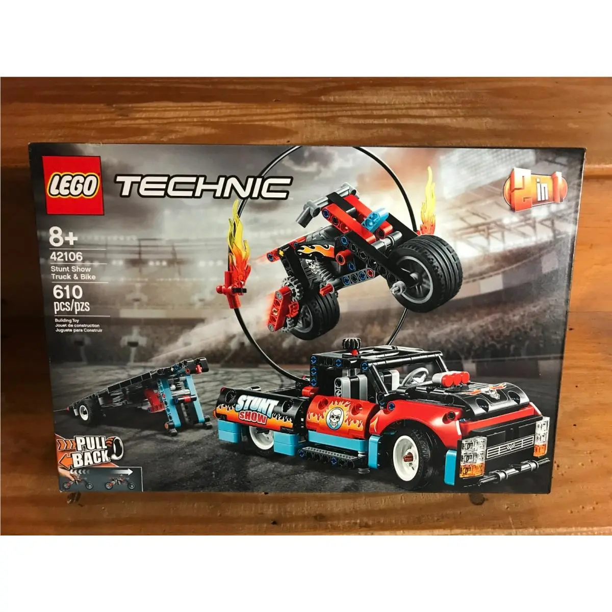 Lego Technic 42106 Stunt Show Truck Bike – Retired