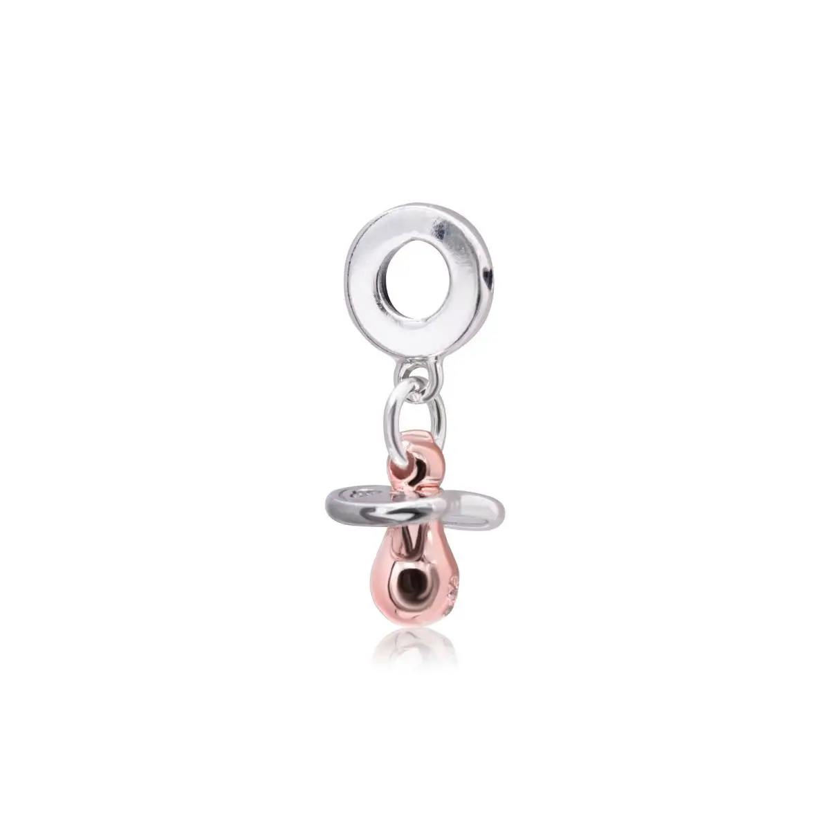 Baby Pacifier Dangle Charm 781490C01 by Pandora