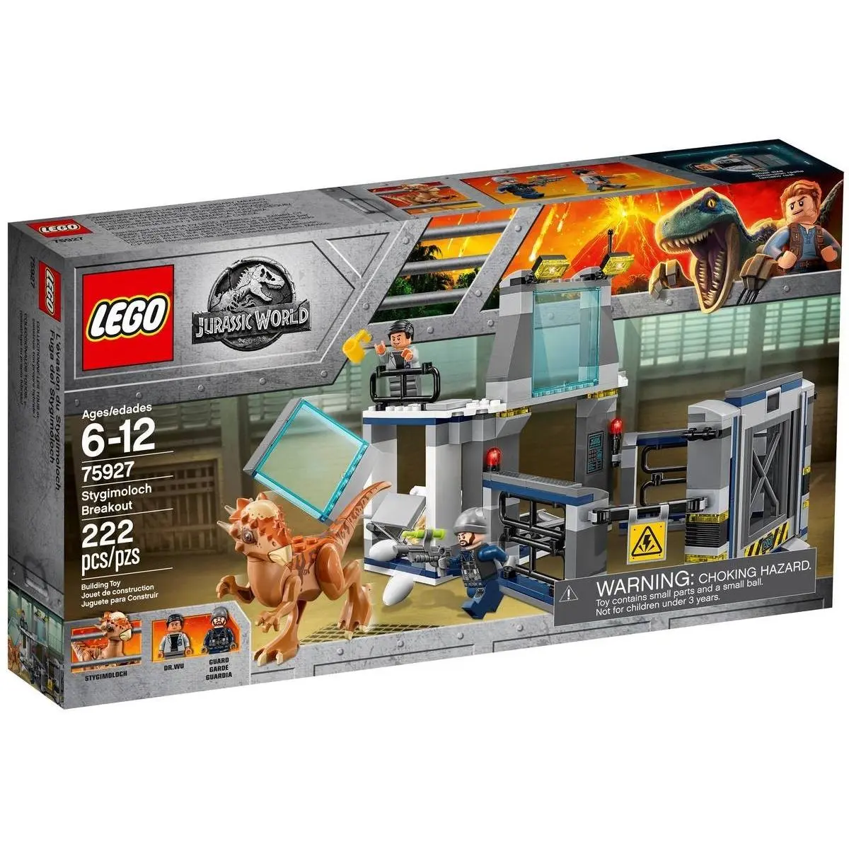 Lego Jurassic World Stygimoloch Breakout 75927 Retired