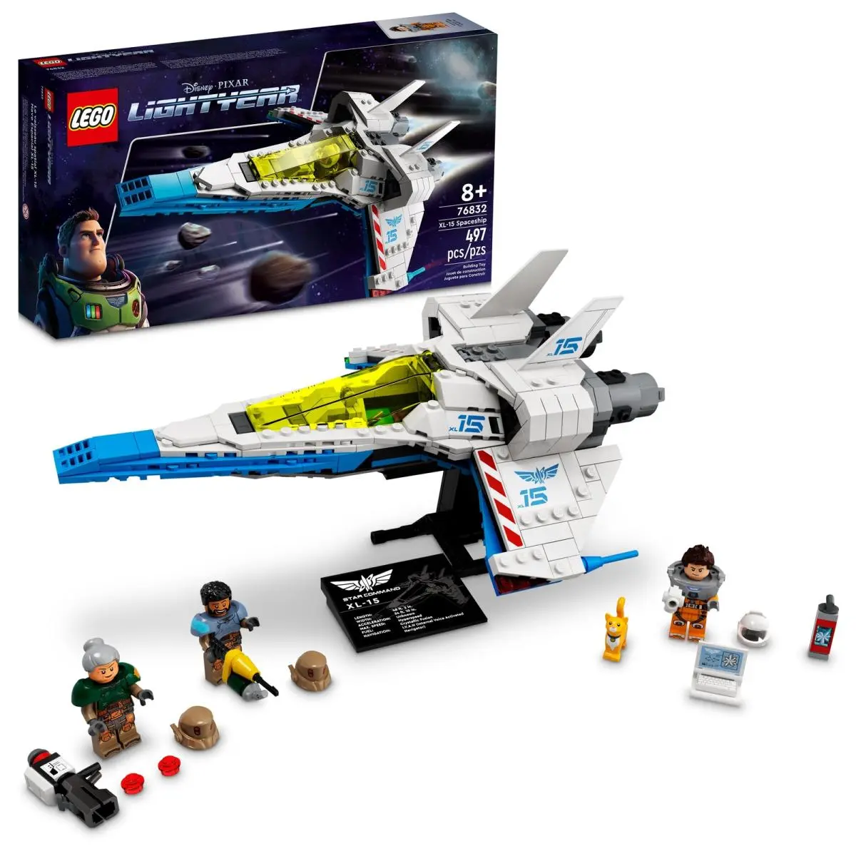 Lego Disney Pixar Buzz Lightyear XL-15 Spaceship Set 76832