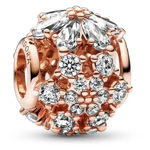 Pandora Sparkling Herbarium Cluster Round Charm 782383C01