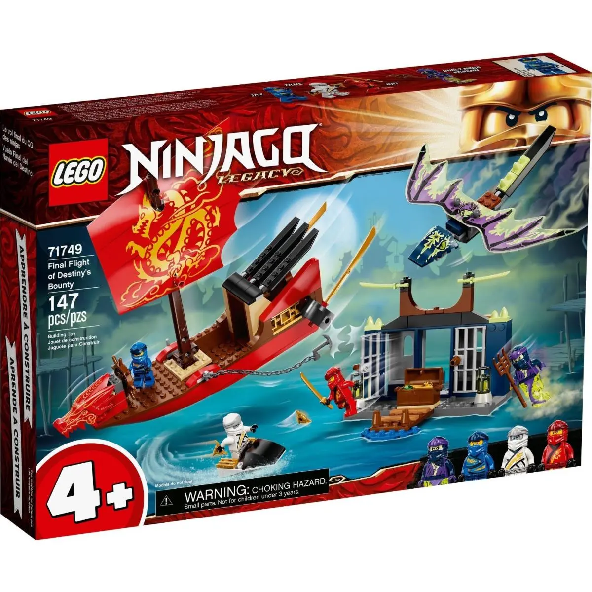 Lego Ninjago: Final Flight of Destiny`s Bounty 71749