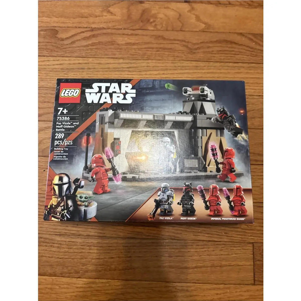 Lego Star Wars 75386 Paz Vizsla and Moff Gideon Battle Set 289 Pieces