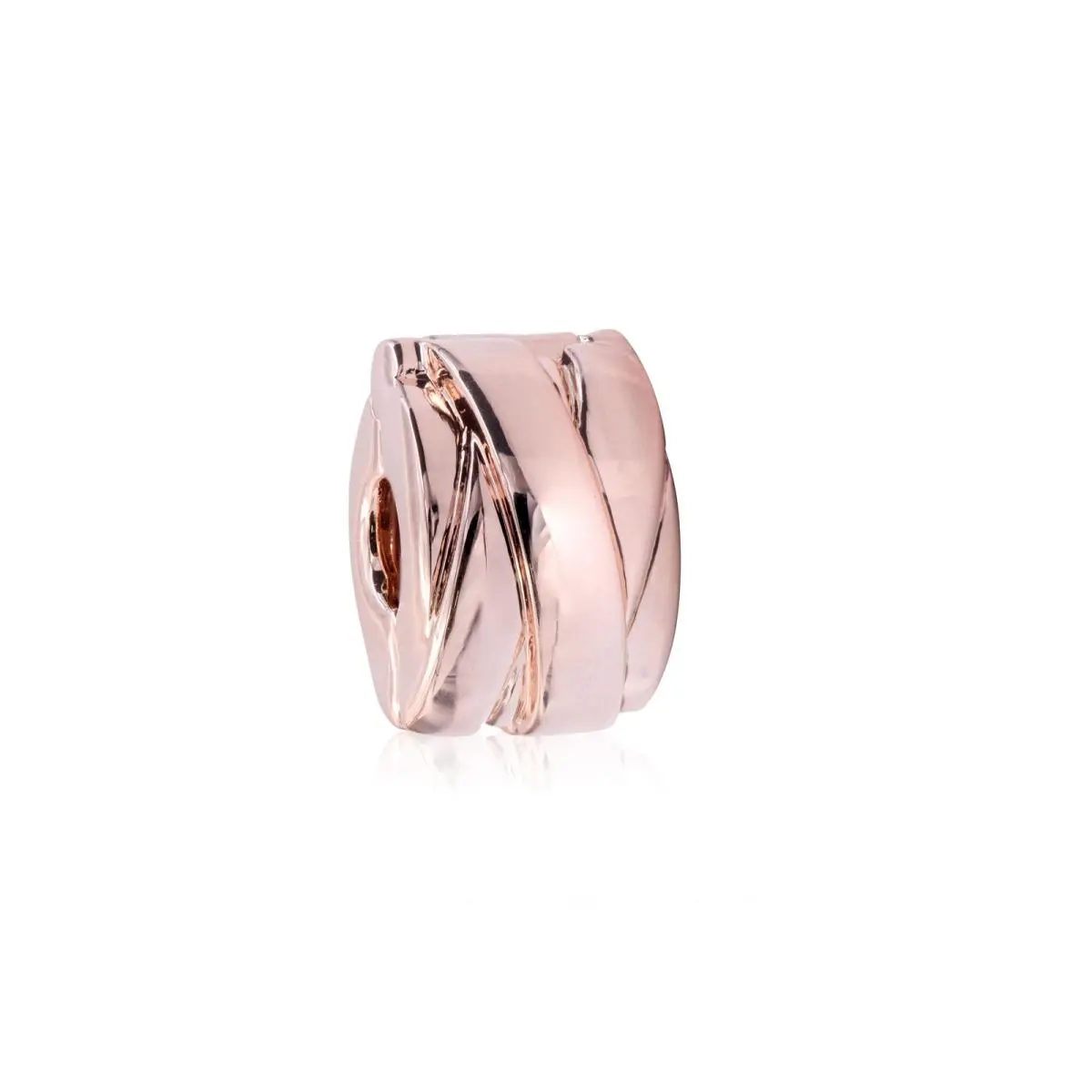 Pandora Polished Ribbons Clip Charm 789502C00