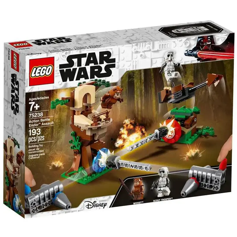 Lego Action Battle Endor Assault 75238 Star Wars Minifigure Building Set