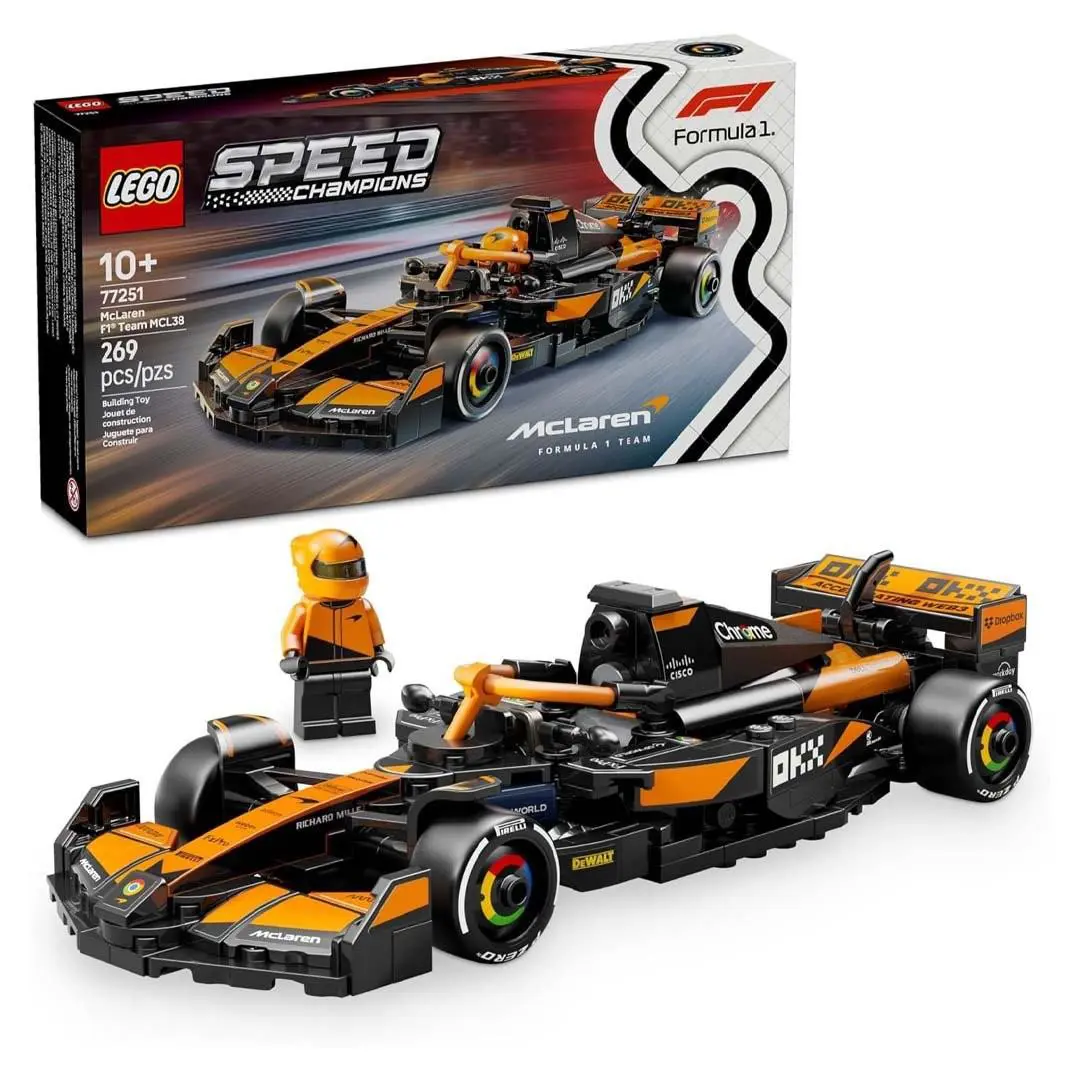 Lego Speed Champions - Mclaren F1 Team MCL38 Race Car 77251
