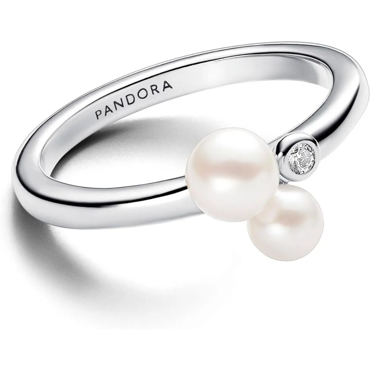 Pandora Duo Treated Freshwater Cultured Pearls Ring 193156C01-56