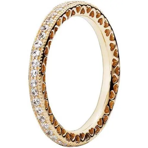 Pandora Alluring Brilliant Marquise Ring - Clear CZ 14K Gold Charm 150181CZ-58