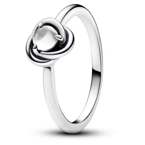 April Birthstone Eternity Circle Ring by Pandora