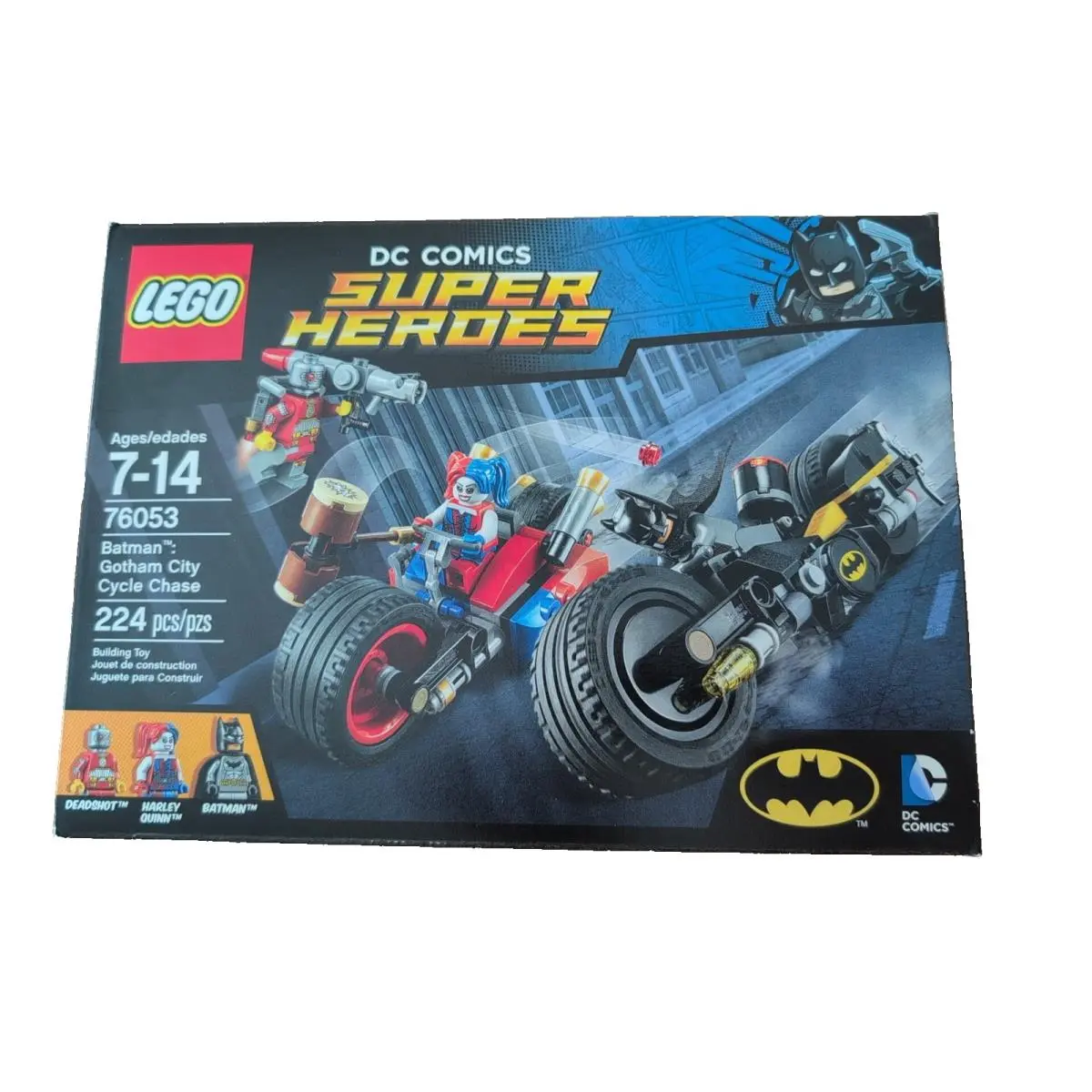 Lego 76053 Batman Gotham City Cycle Chase Retired Harley Quinn