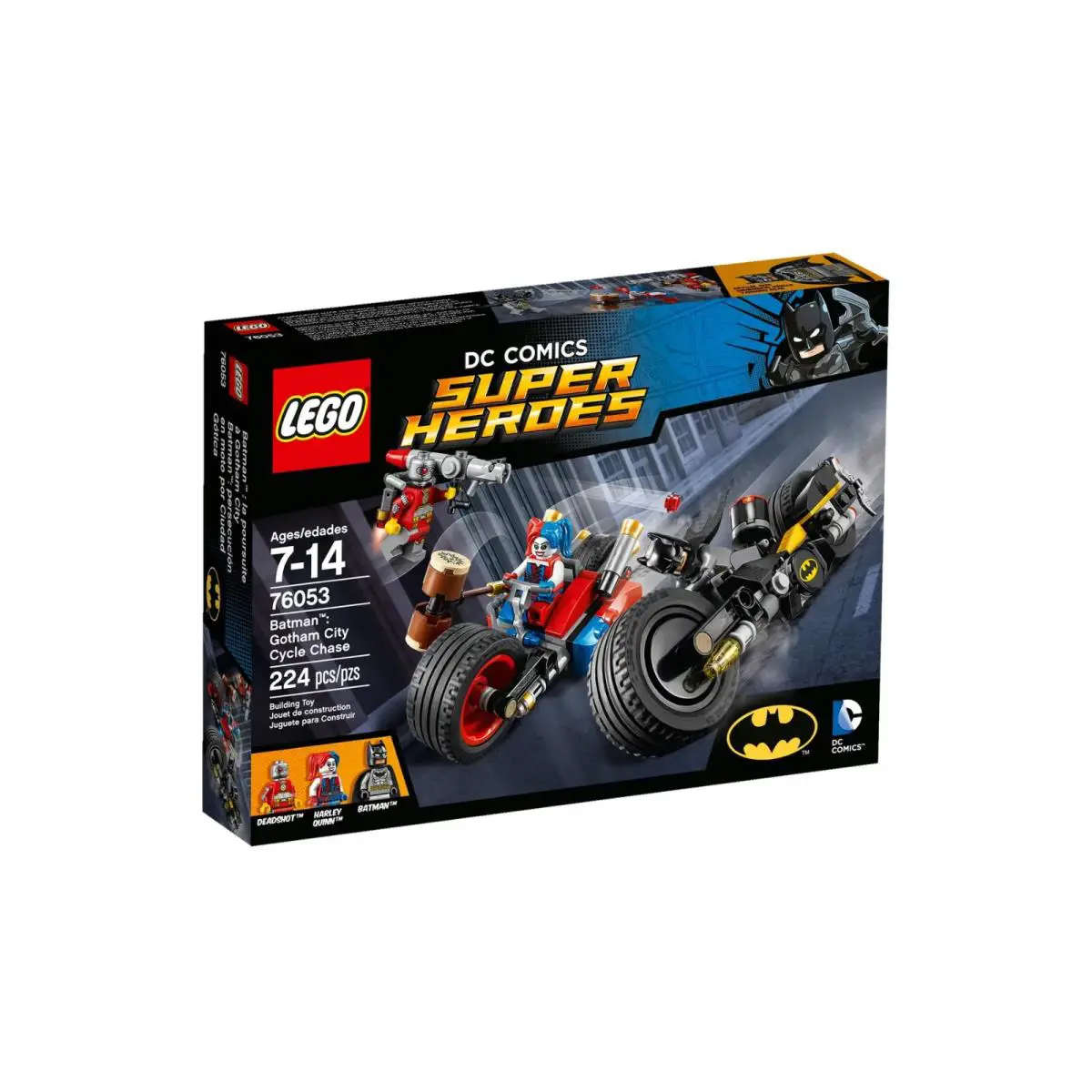 Lego Gotham City Cycle Chase 76053 Super Heroes Minifigure Building Set