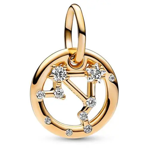 Pandora Libra Zodiac Dangle Charm 762712C01