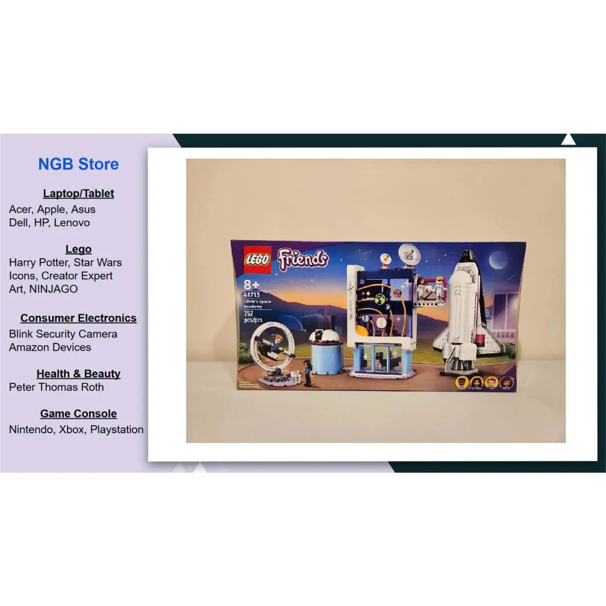 Lego Friends: Olivia`s Space Academy 41713