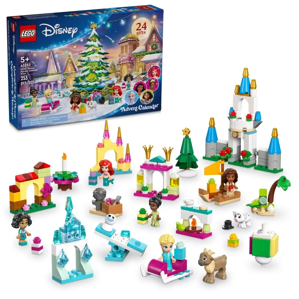 Lego Disney Advent Calendar 2024 Building Set Toy Gift