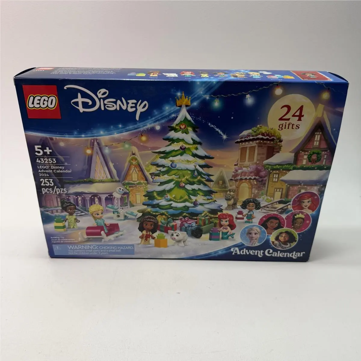 Lego Disney Advent Calendar 2023 43253 Set 253pcs 5+ 24 Gifts Playset