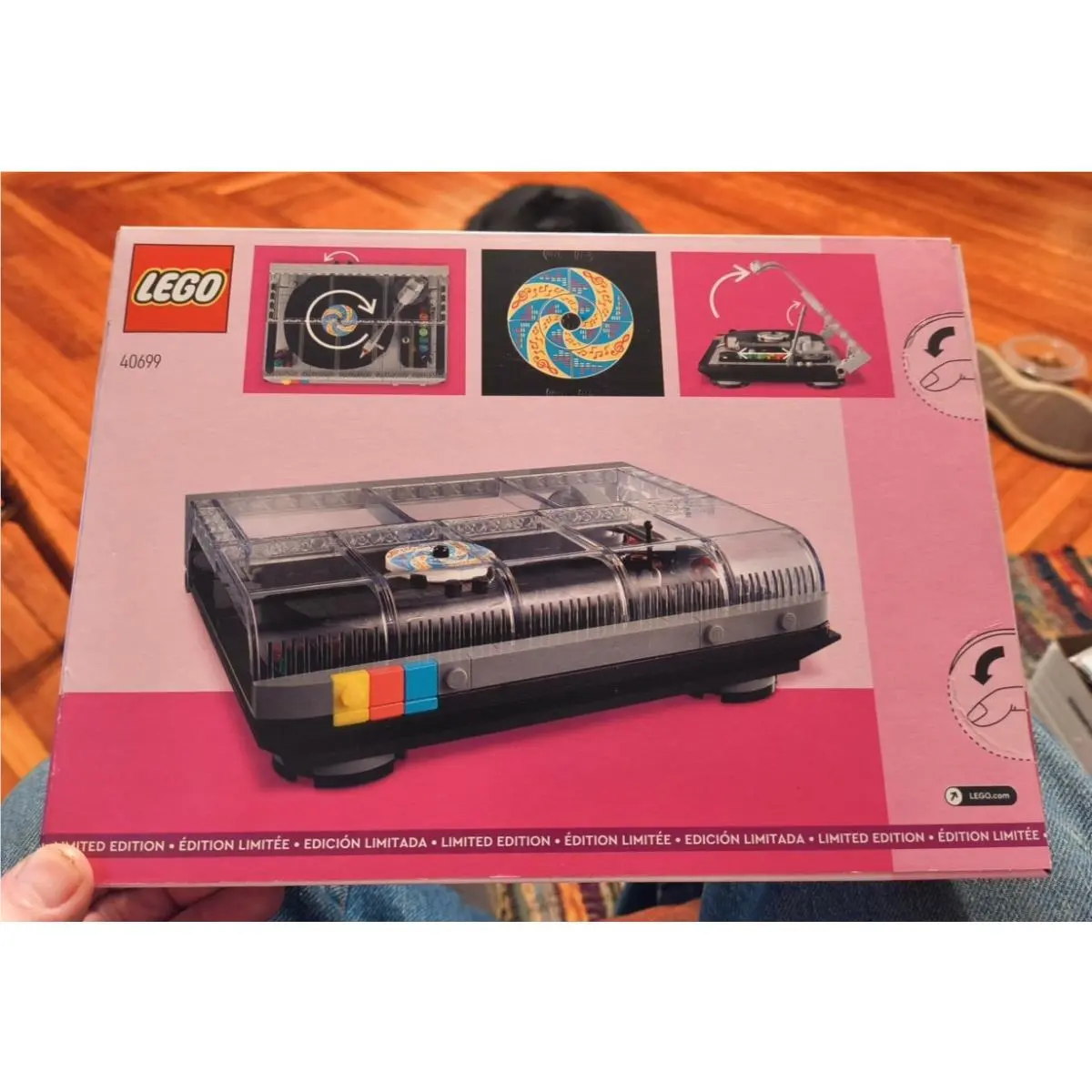 Lego 40699 Retro Record Player Limited Edition Fast Delivery