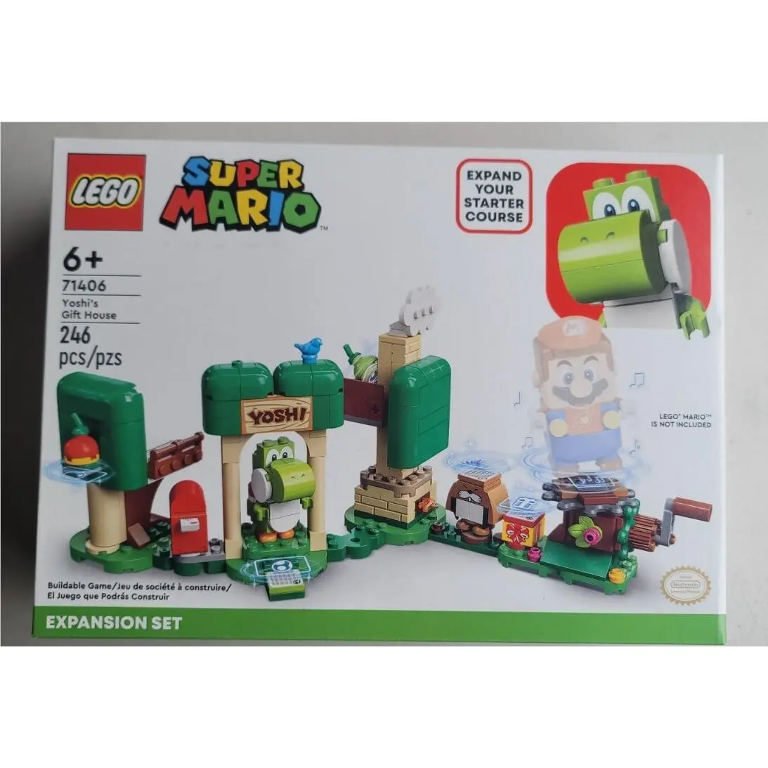 Lego Super Mario 71406 Yoshi`s Gift House Expansion Set Yoshi Monty Mole